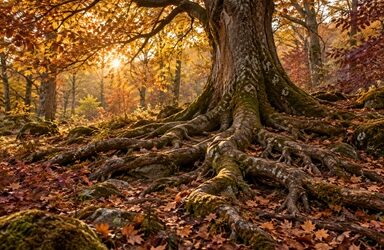 Revenir à ses racines en automne: retrouver sa force intérieure